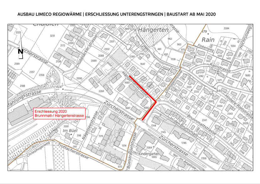 Ausbau Limeco Regiowärme in Unterengstringen