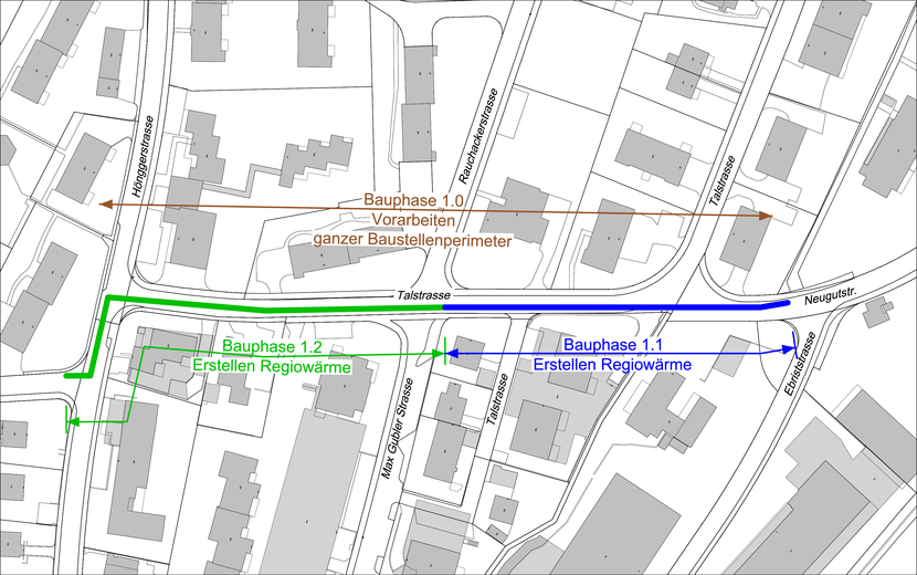 Ausbau Limeco Regiowärme in Oberengstringen
